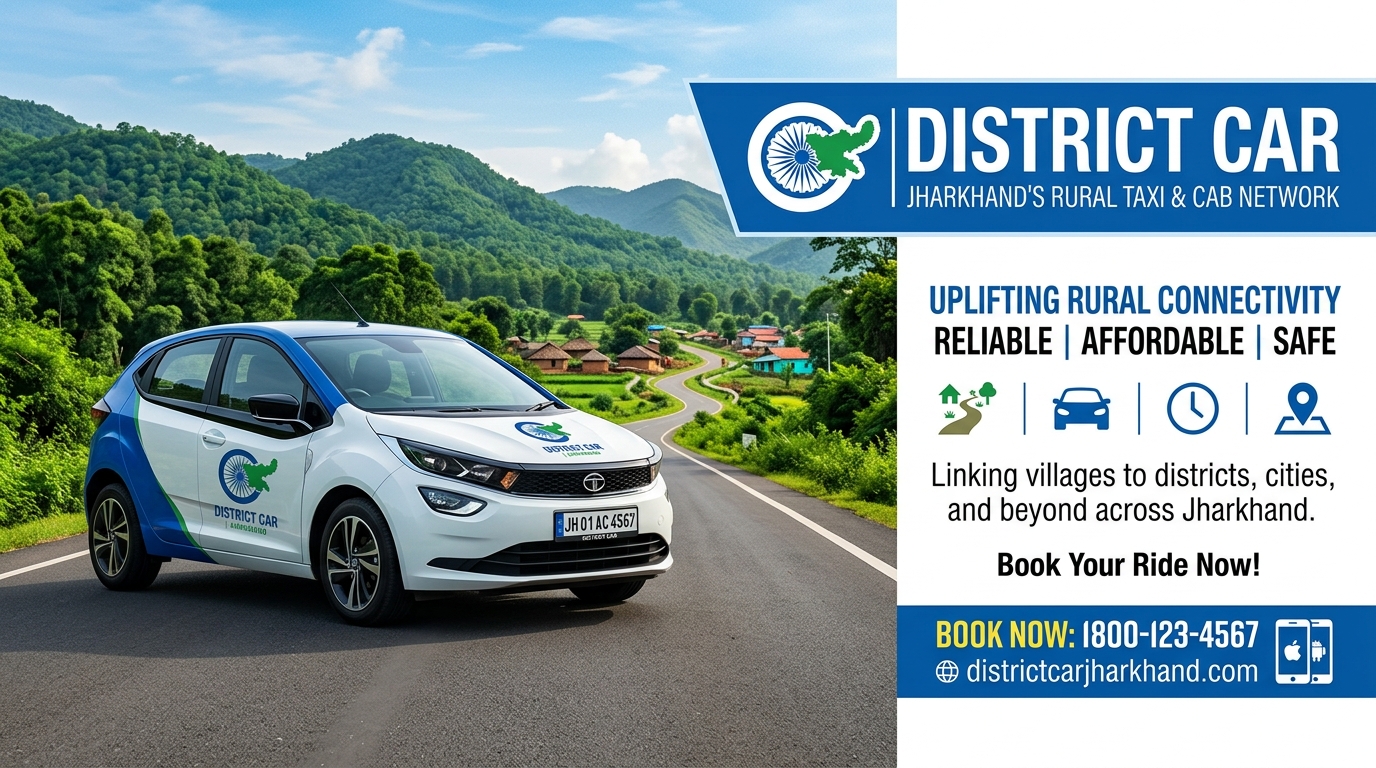 District Car Jharkhand Rural Network Banner